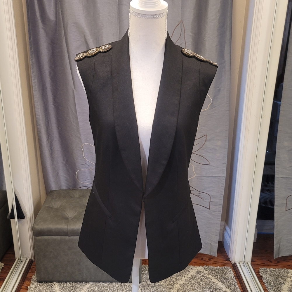 Guess beaded vest